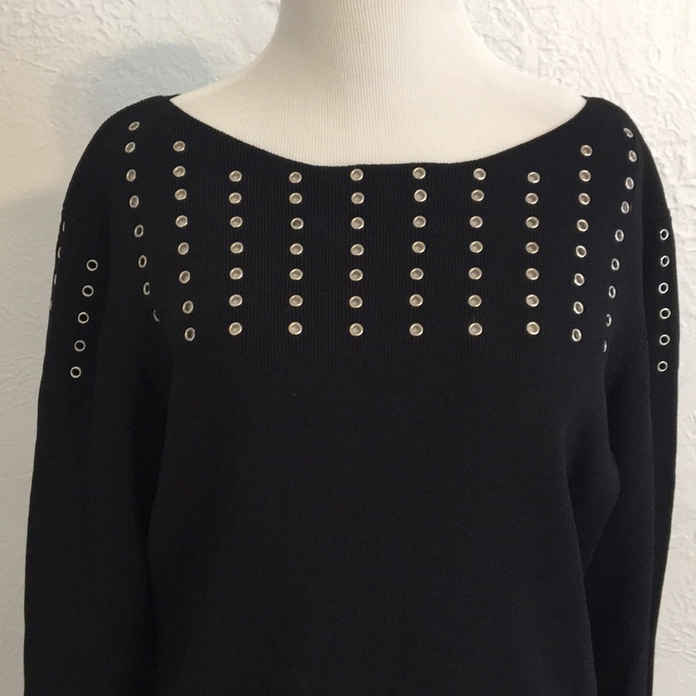 Harley Davidson Grommet Knit Top / Sweater
